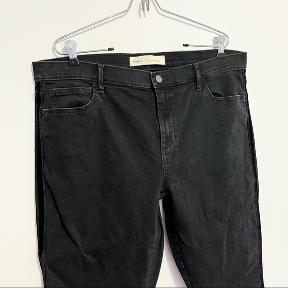 ➕ Gap Black True Skinny Ankle Jean Womens Plus Size 33 - Picture 2 of 10
